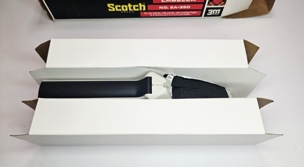 Scotch EA-350 Label Maker Large Dial Embosser Writer