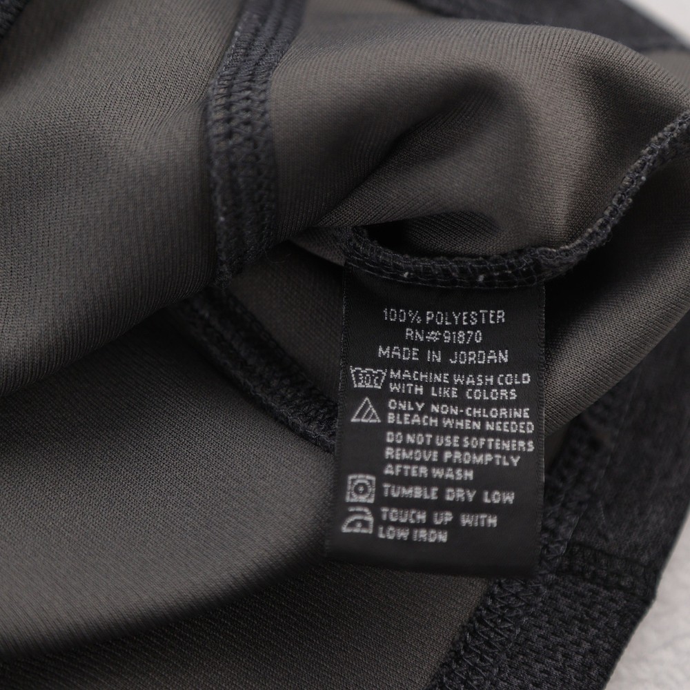 Pebble Beach Performance Mens Large Charcoal Gray Heathered 1/4 Zip Pullover