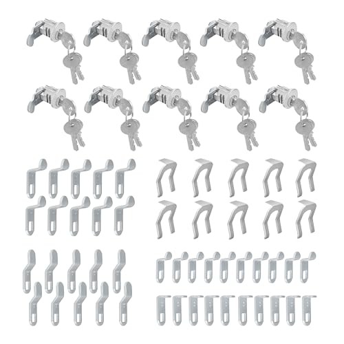 S 4140 Mailbox Lock Replacement, Multipurpose Mailbox Lock with Keys for