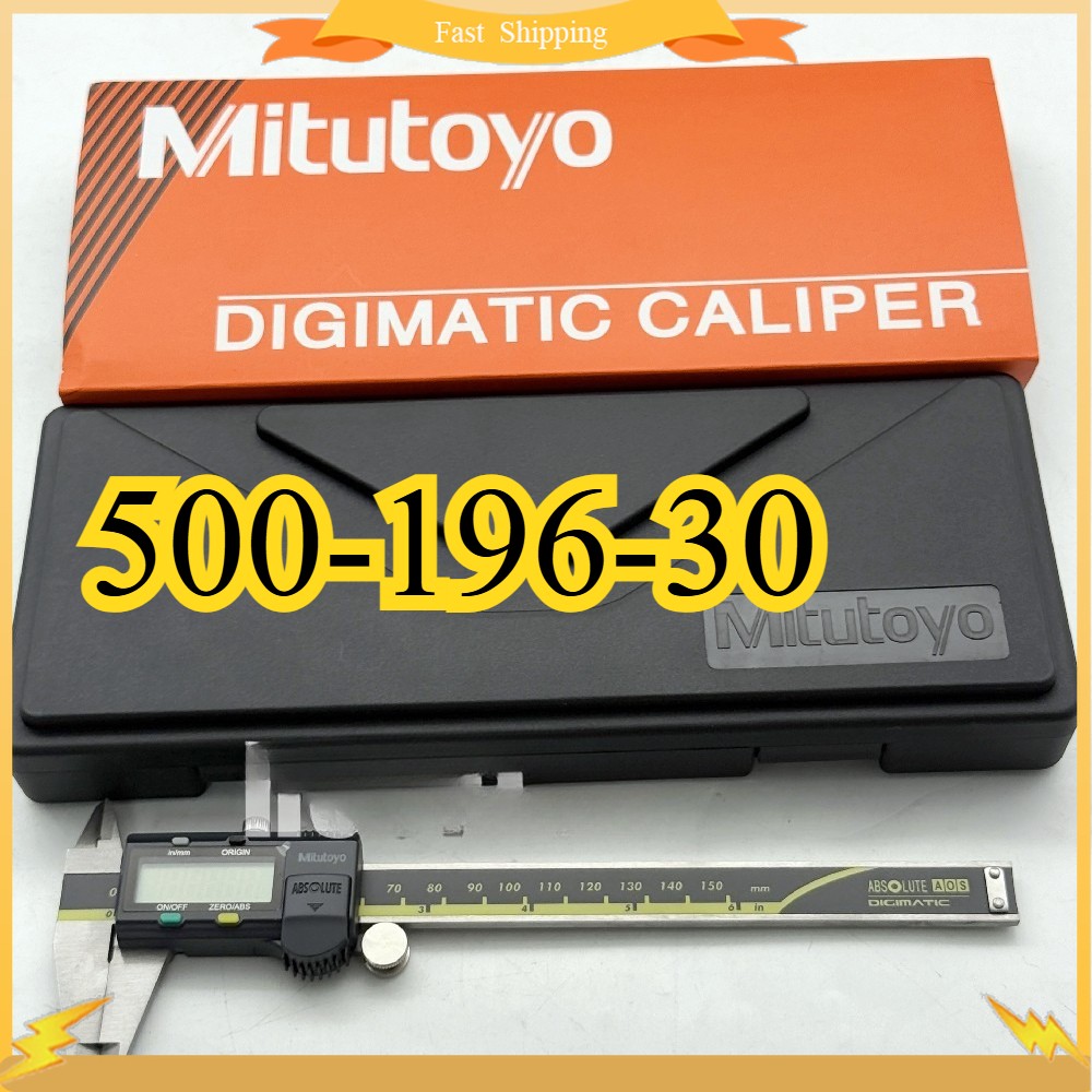 500-196-30 New Mitutoyo Digital Caliper | 0-6" (150mm) | Absolute Encoder