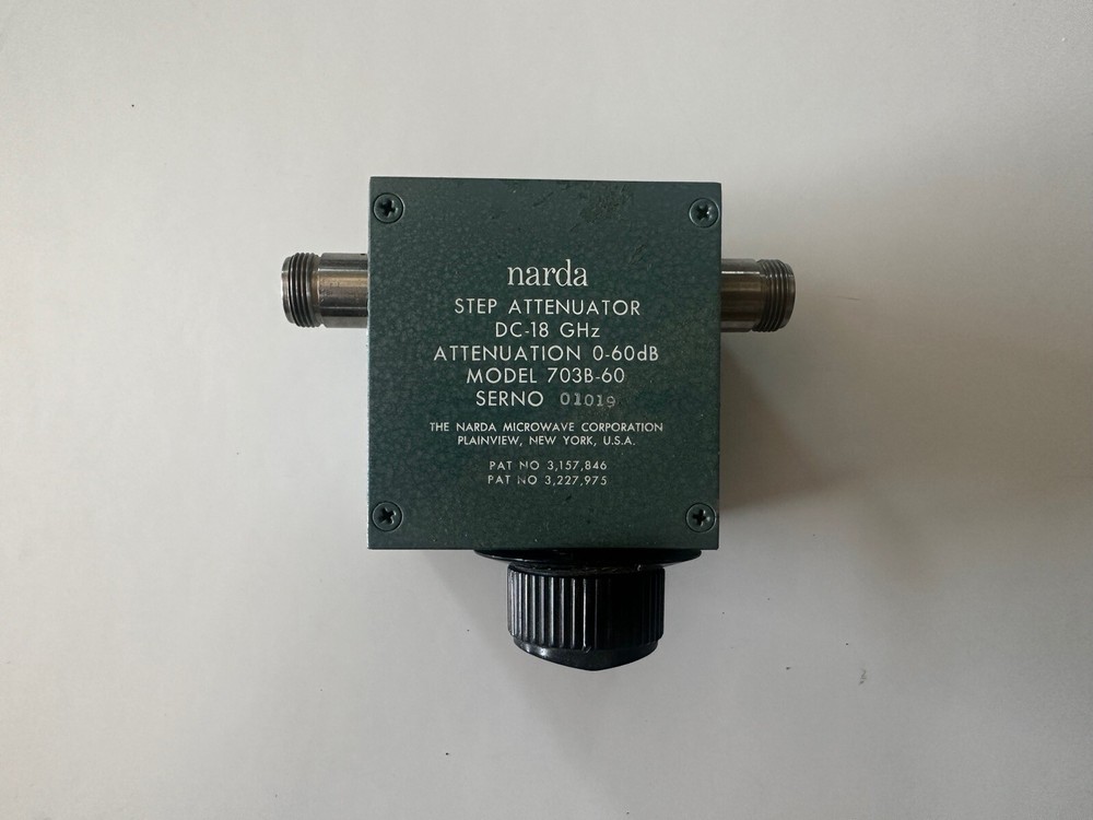 NARDA 703B-60 Step Attenuator UNTESTED