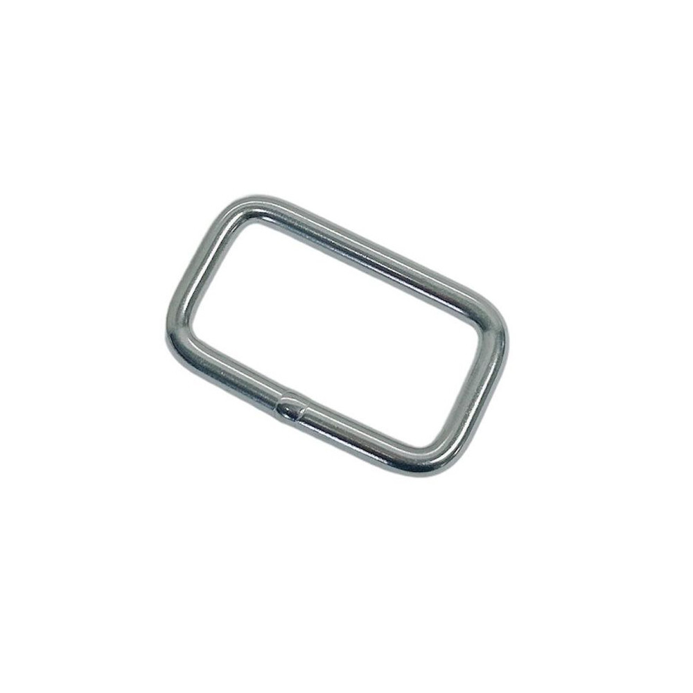 Marine Stainless Steel 5/16" Rectangular Ring 1200 Lbs Rectangle Ring 4 Pcs