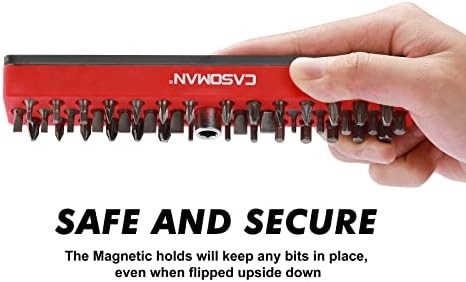 Hex Bit Organizer 43 Hole Magnetic Base Storage Tray