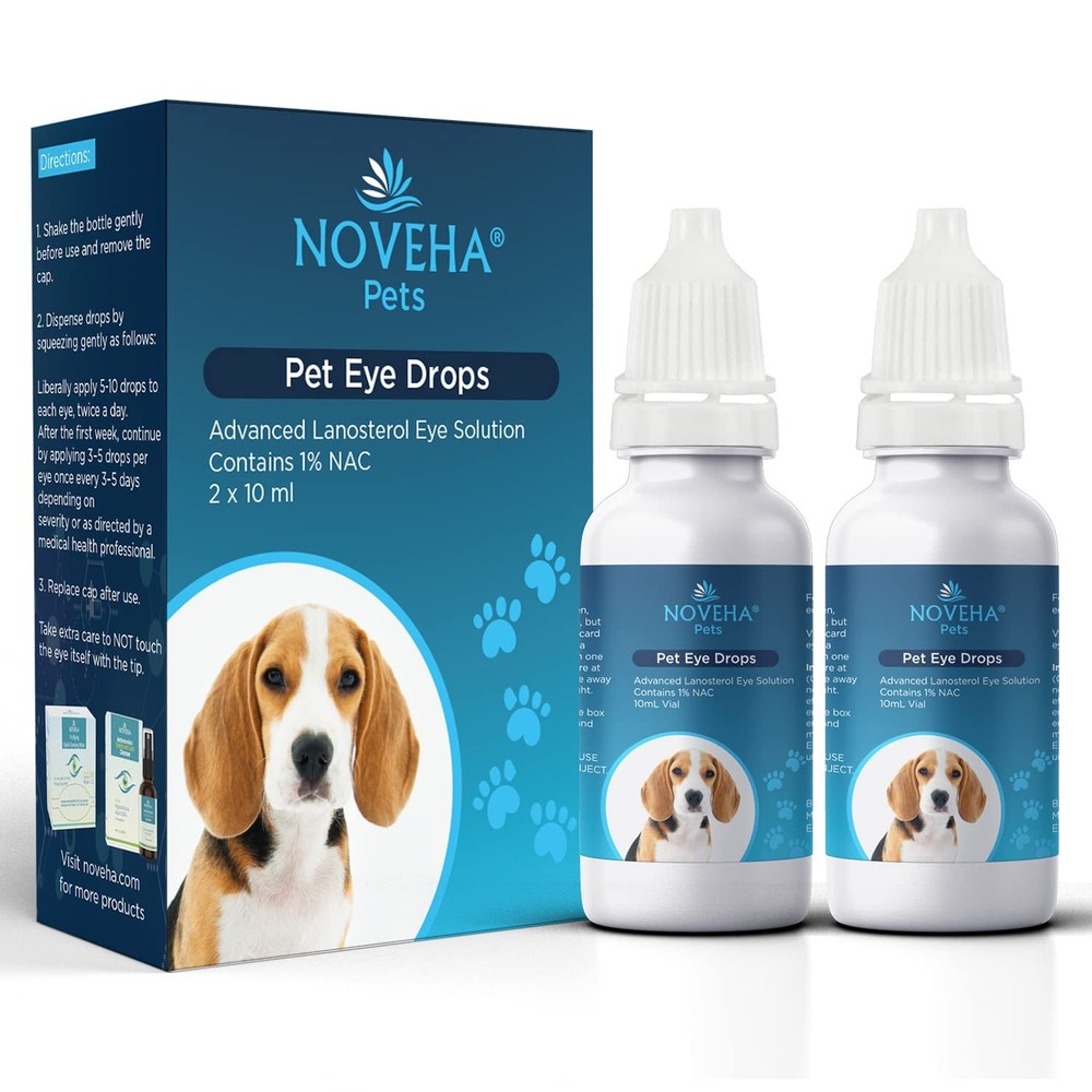 Pet Drops | Advanced Lanosterol Solution + NAC (2 x 10 mL)