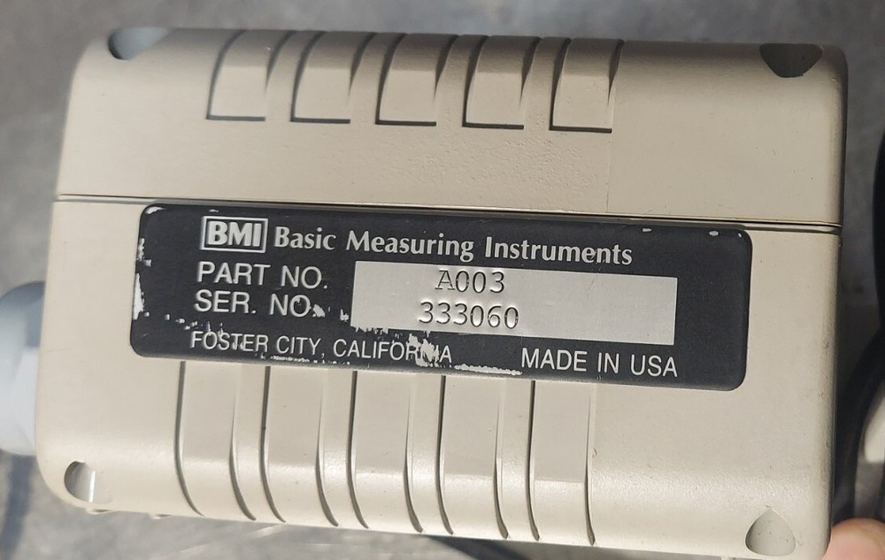 BMI Basic Measuring Instruments P/N A-003 / A003