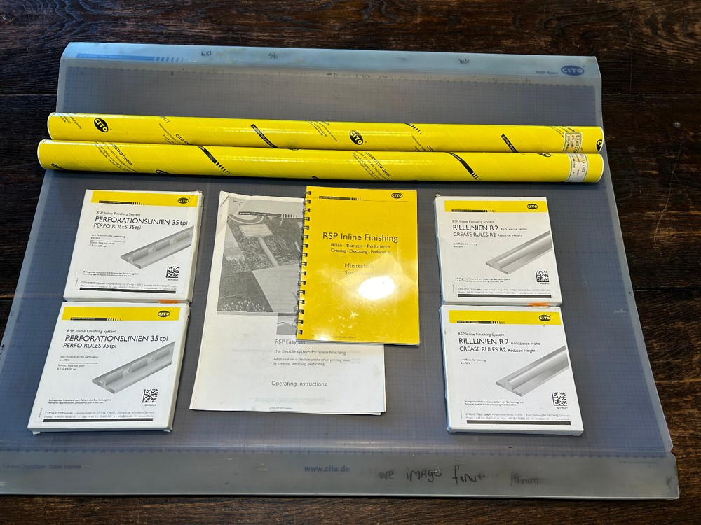 CITO Inline Finishing Set System- Reduced $100 for quick sale