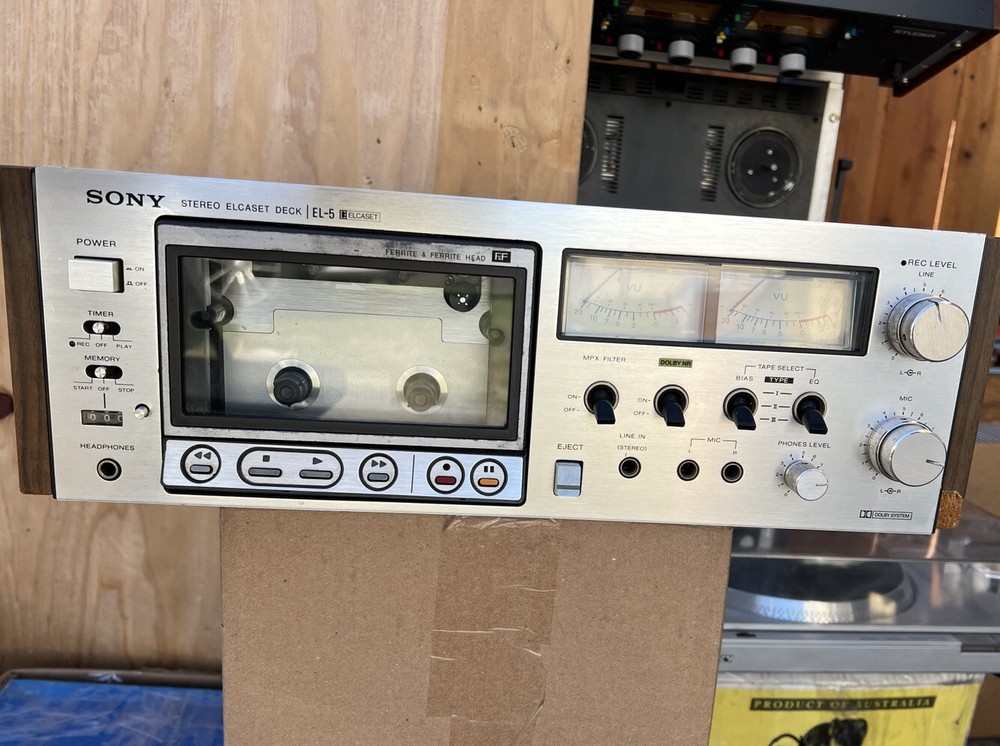 SONY EL-5 STEREO ELCASET DECK