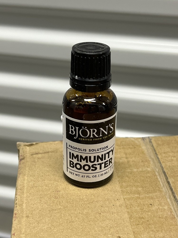 2-PACK - BJORN'S IMMUNE BOOSTER-PROPOLIS Extract SOLUTION .67 fl.oz. Ea.