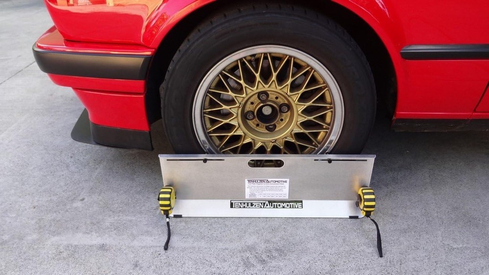 Professional Wheel Alignment Tool - High-Resolution Tape Measures Included