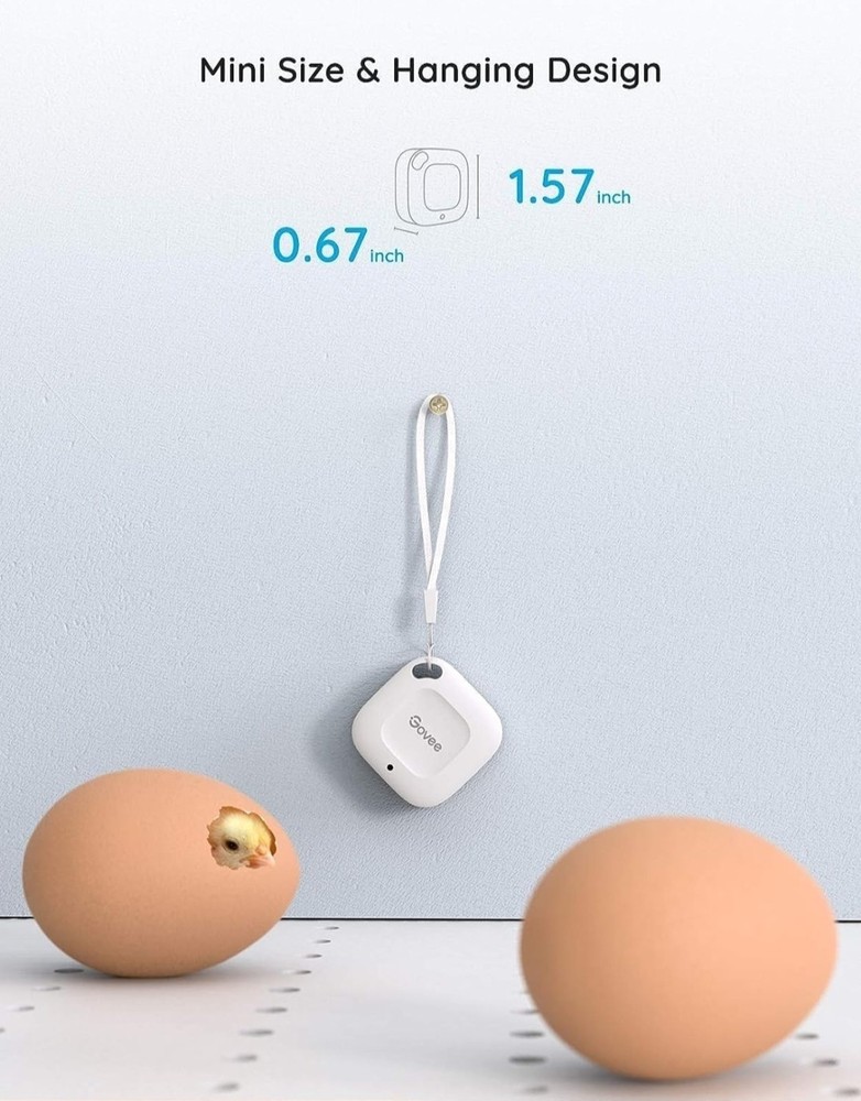 Govee Bluetooth Thermo-Hygrometer 3 Pack Temp Humidity Sensor H5074