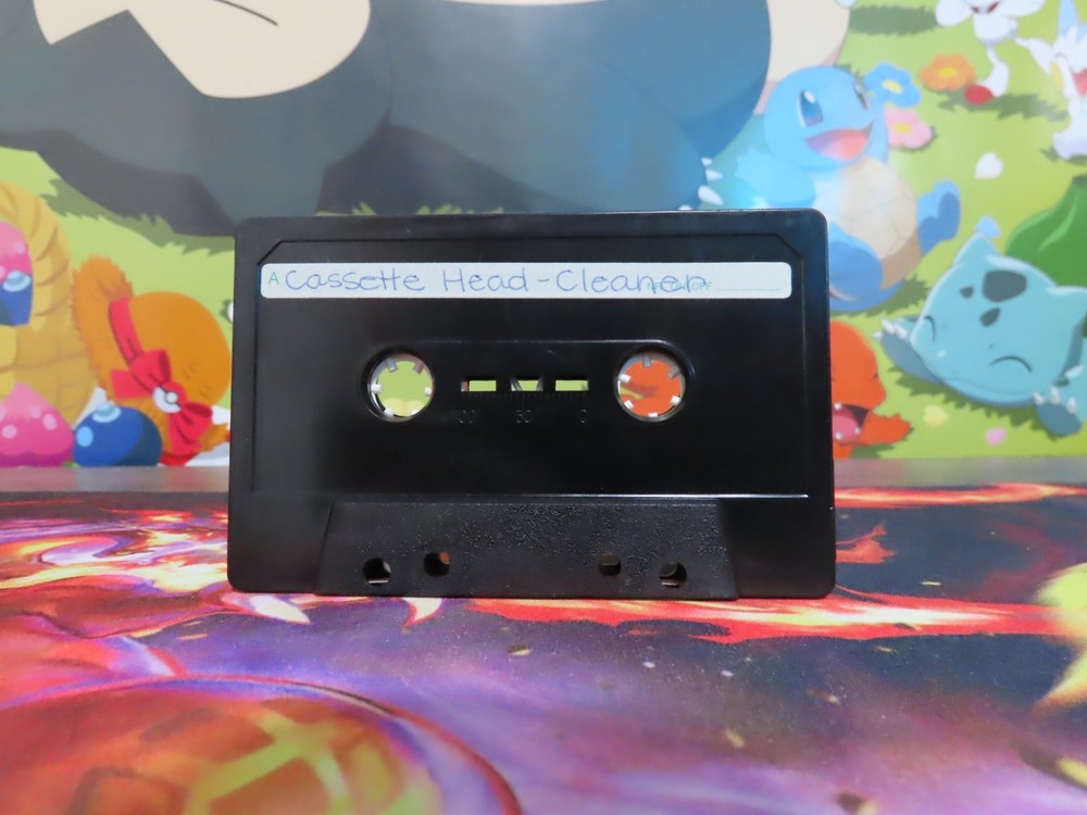 Cassette Head Cleaner Tape for Audio Decks Tested Does Not Include Solution