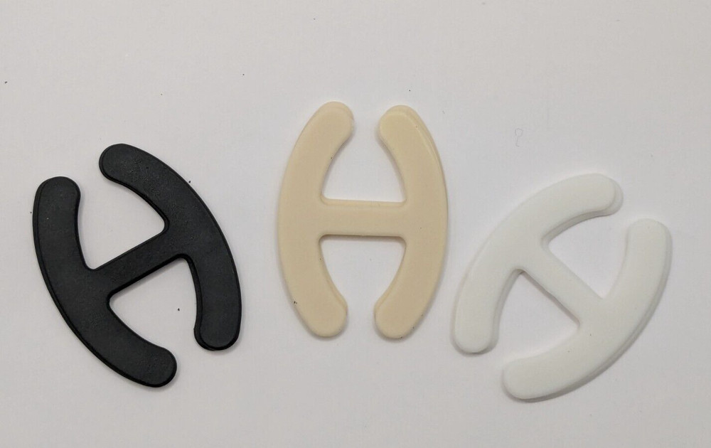 2ct H-Shaped Bra Strap Concealer Clips for Cleavage Control & Racerback