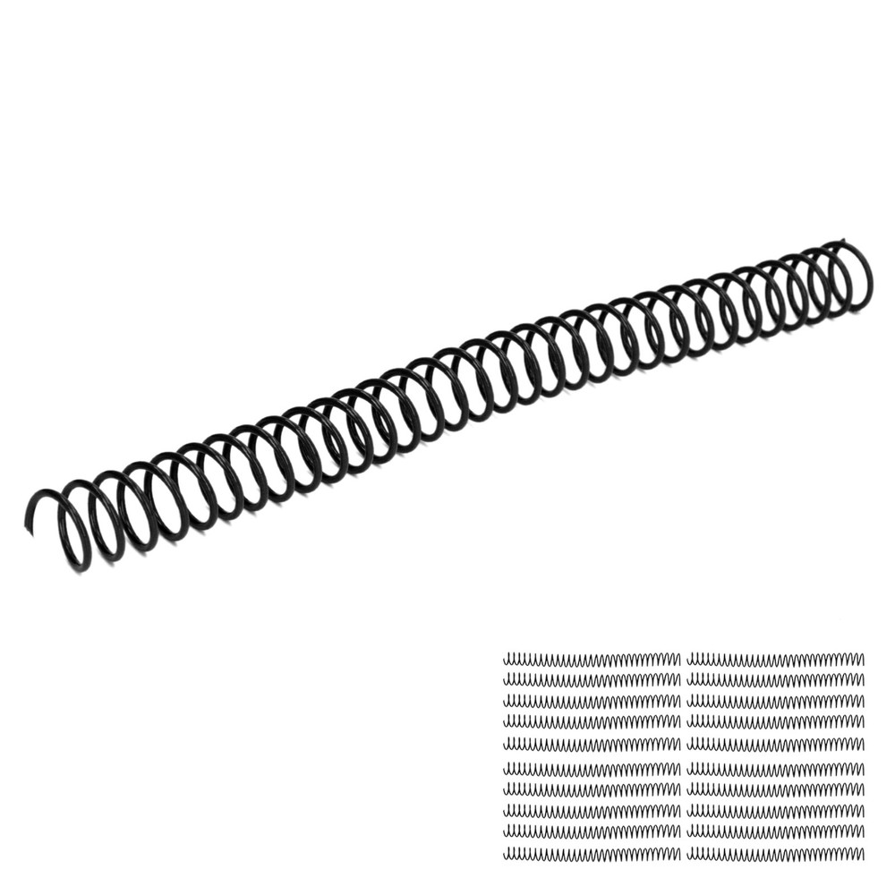 20Pcs Plastic Spiral Binding Coils Durable Convenient For Office Students Use