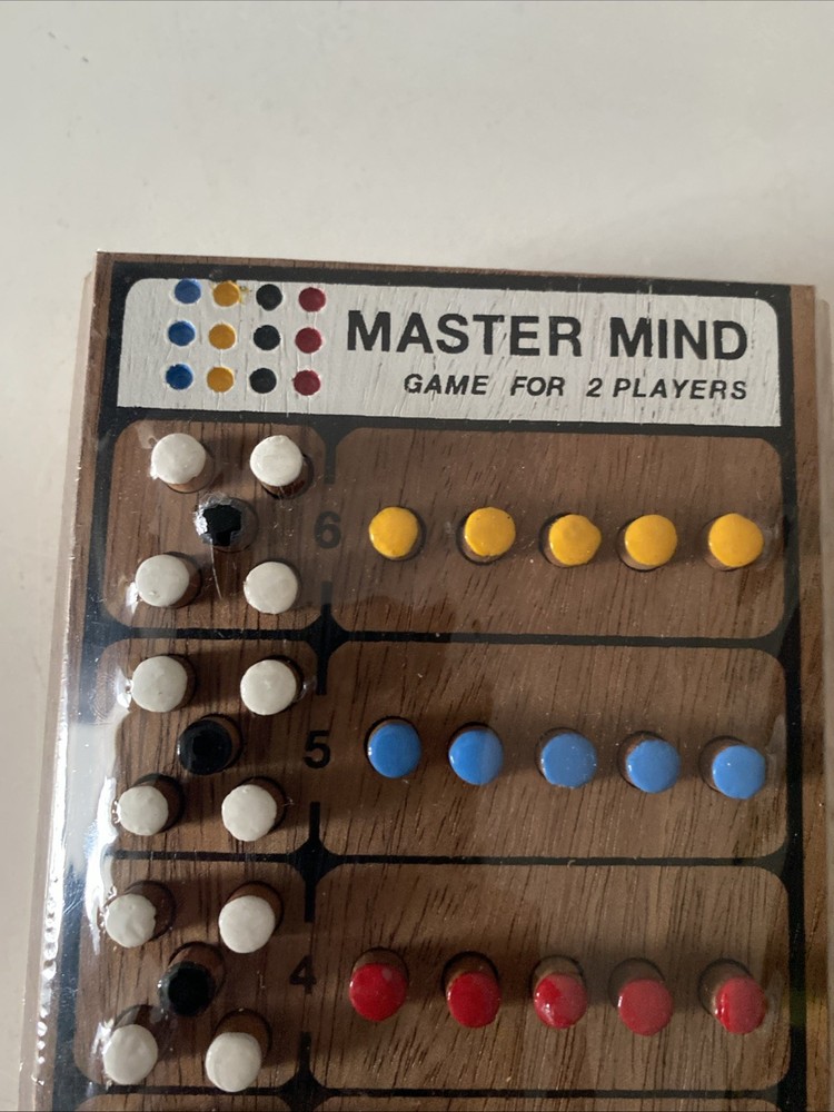 Codebreak Master - Wooden Brain Teaser Game