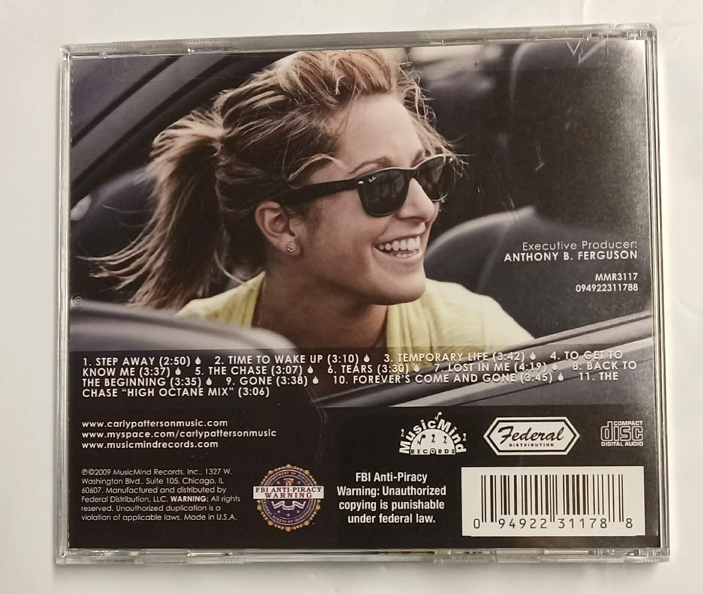 Signed Back to the Beginning by Carly Patterson CD