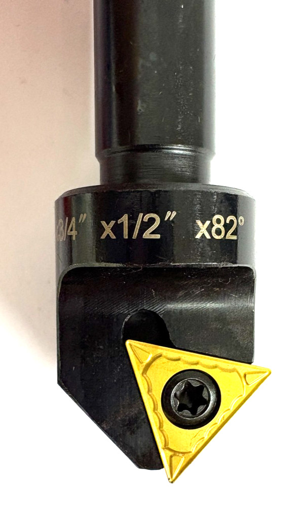 1/4-3/4 INDEXABLE COUNTERSINK 82 DEGREE 1/2" SHANK WITH TPGH321 INSERT
