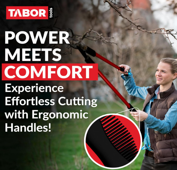 TABOR TOOLS GL16A Bypass Lopper, Chops Branches with Ease, Classic 28 Inch Tree