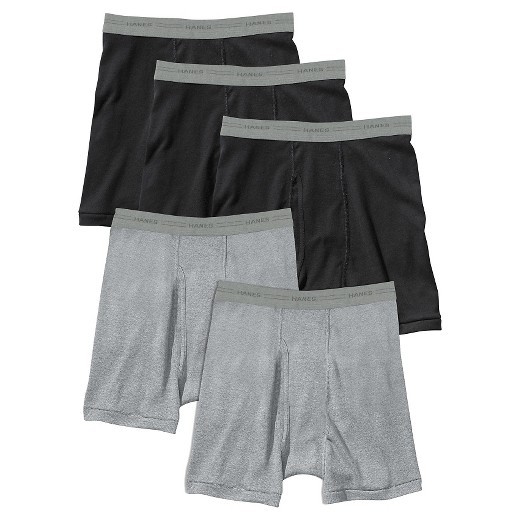 4pk Hanes TAGLESS Boxer Briefs 2XL Comfort Soft With Flex Waistband