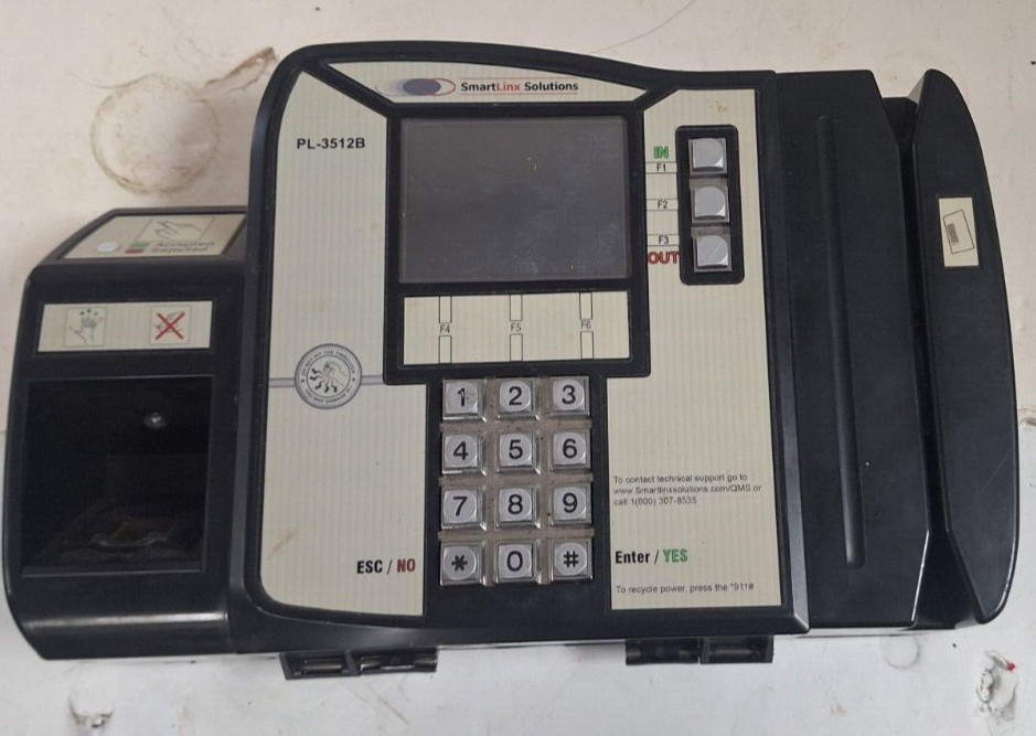 SmartLinx PL-552SP Calculating Time Clock