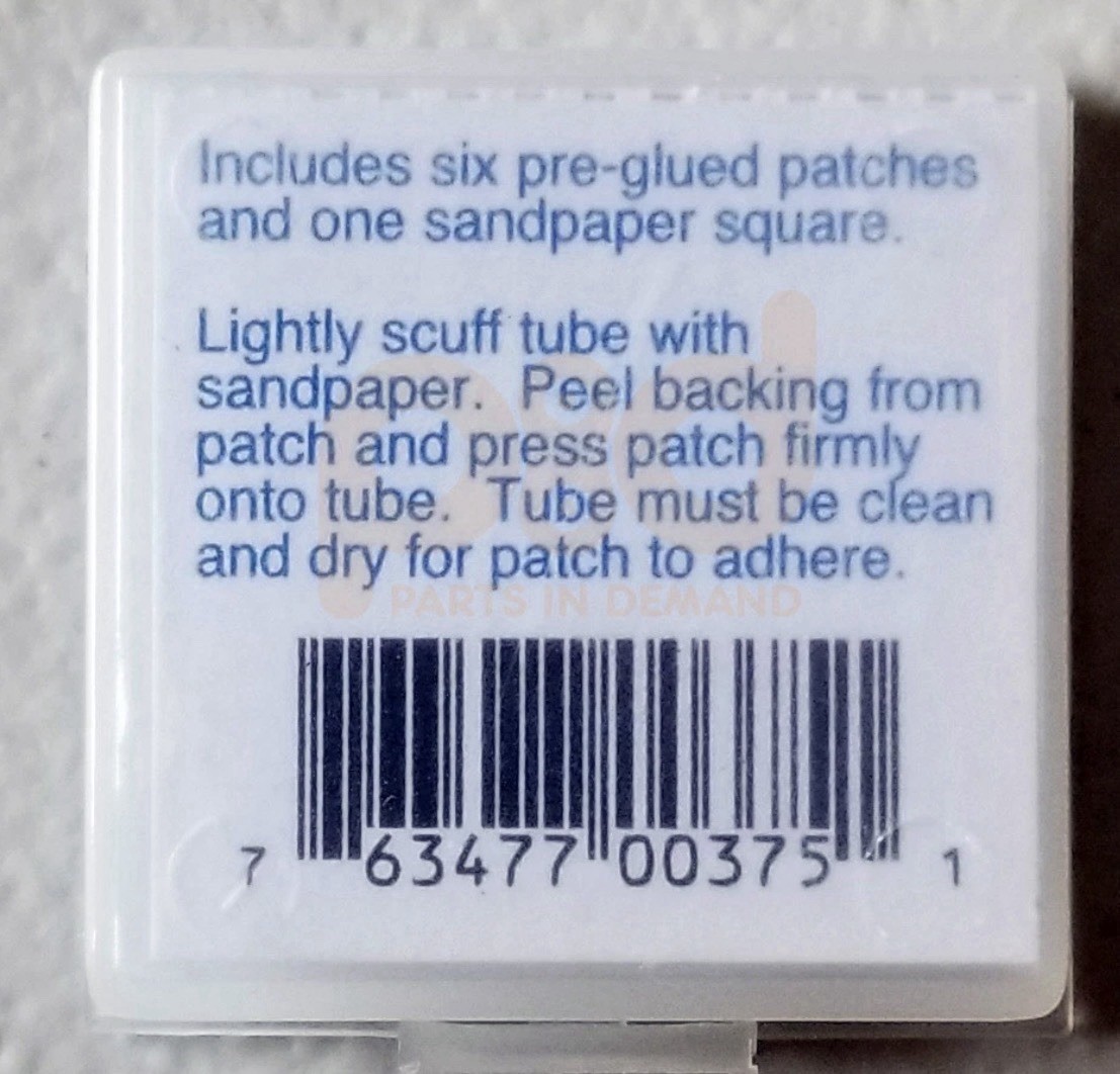 Park Tool GP-2 Pre-Glued Super Patch Kit 3M Adhesive Tube Repair Bike glueless