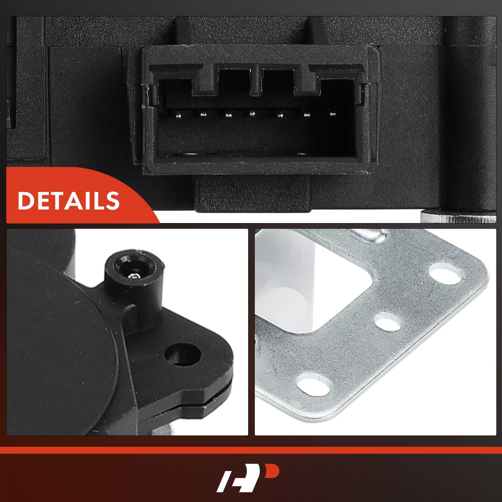 HVAC A/C Air Blend Door Actuator with Panel Main for Honda Civic 2006-2011 Mode