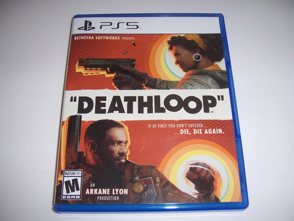 Replacement Box Case DEATHLOOP Sony PlayStation 5 PS5 ORIGINAL