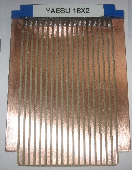 Yaesu FT-221 FT-225 FT-301 FT-625 .... 18X2 Extender Board Riser KIT FORM