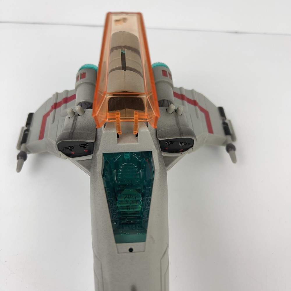 Battlestar Galatica Colonial Viper 1996 Trendmasters Non Working Incomplete
