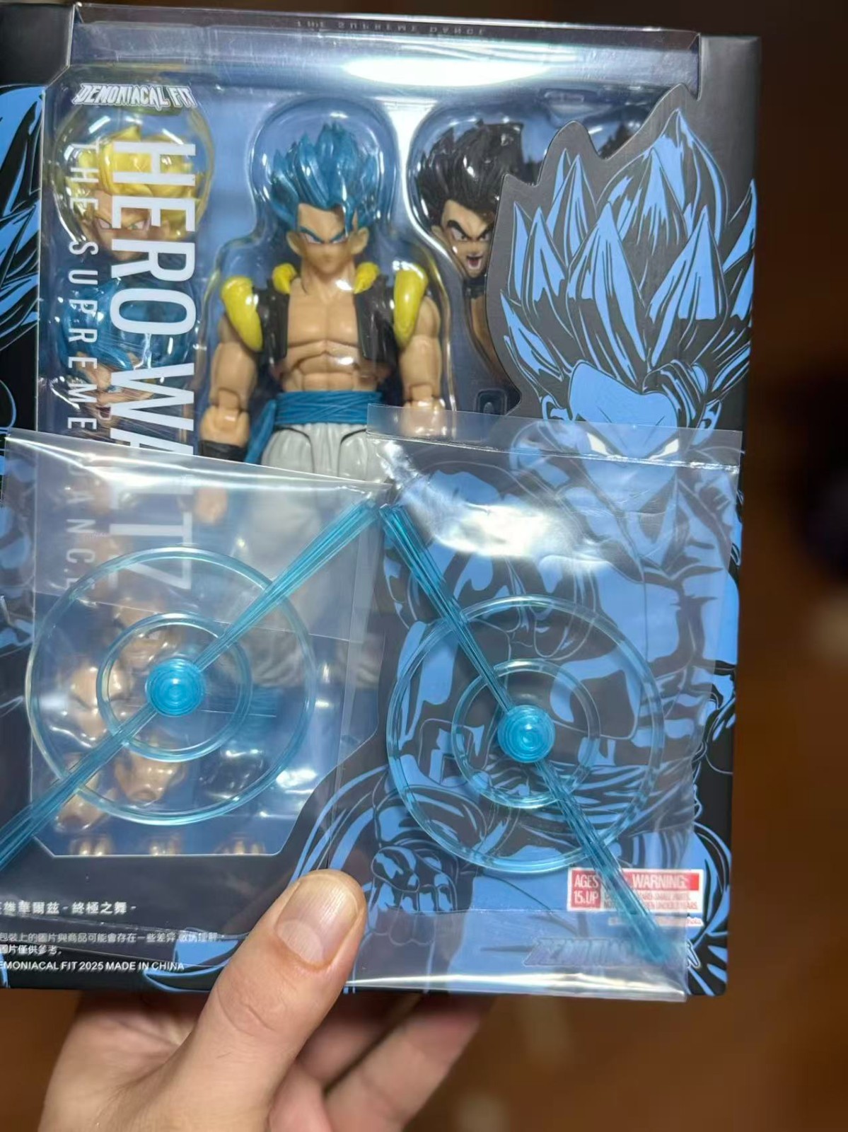 Demoniacal Fit Dragon Ball Hero Waltz Blue Gogeta 6" Action Figure in stock