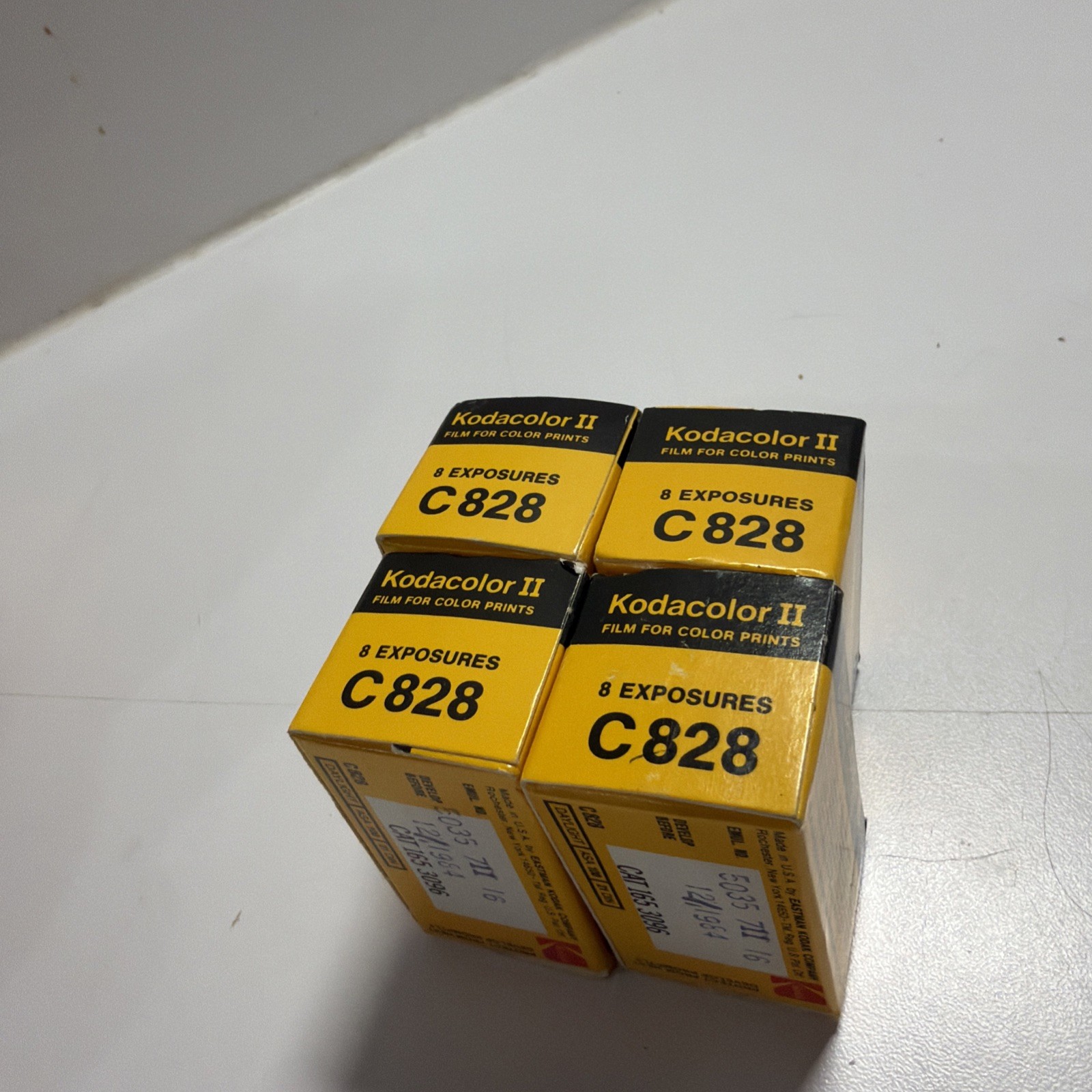 NEW 4 X Kodak Kodacolor II C 828 Color Negative Film SEALED NOS EXP 1980's