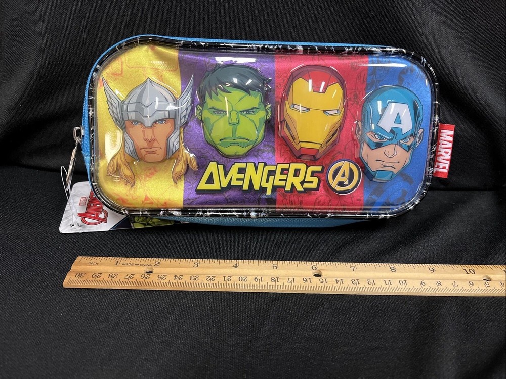 Marvel Avengers Pencil Case 2 Compartments