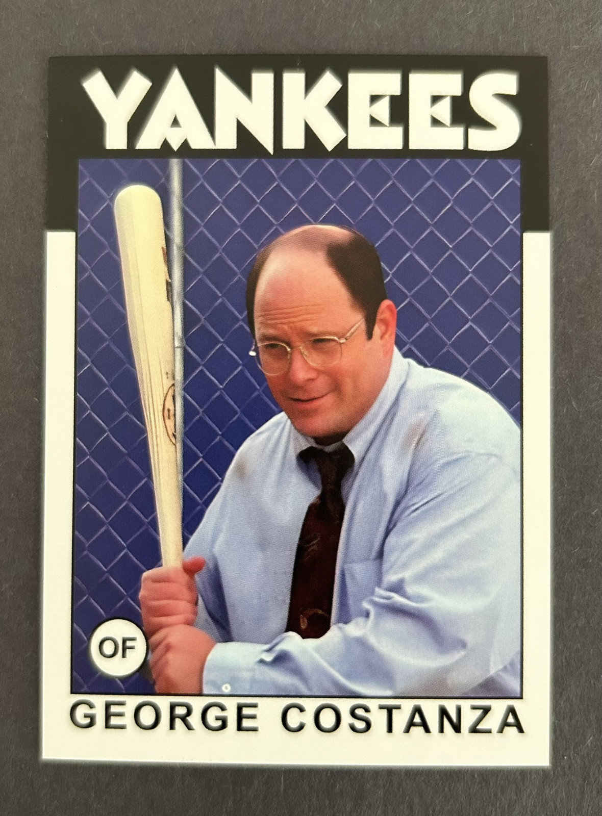 (4) SEINFELD George Costanza, Newman, Elaine & Kramer Custom Trading Cards Gift