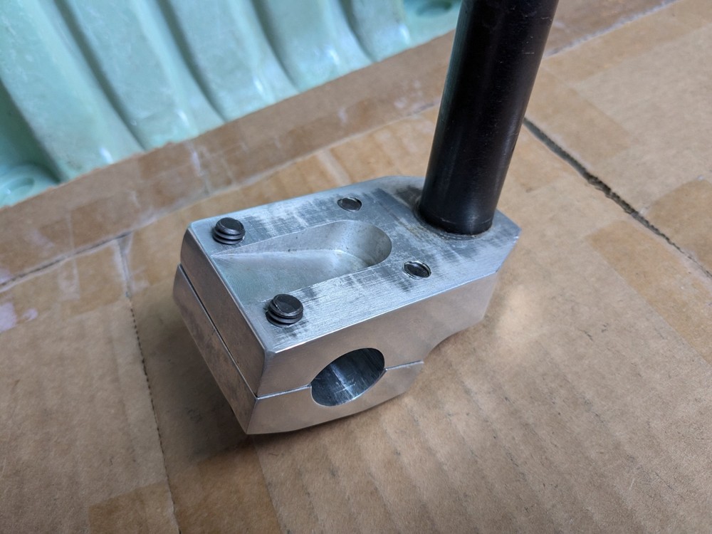 TNT Pro stem silver vintage BMX Nice