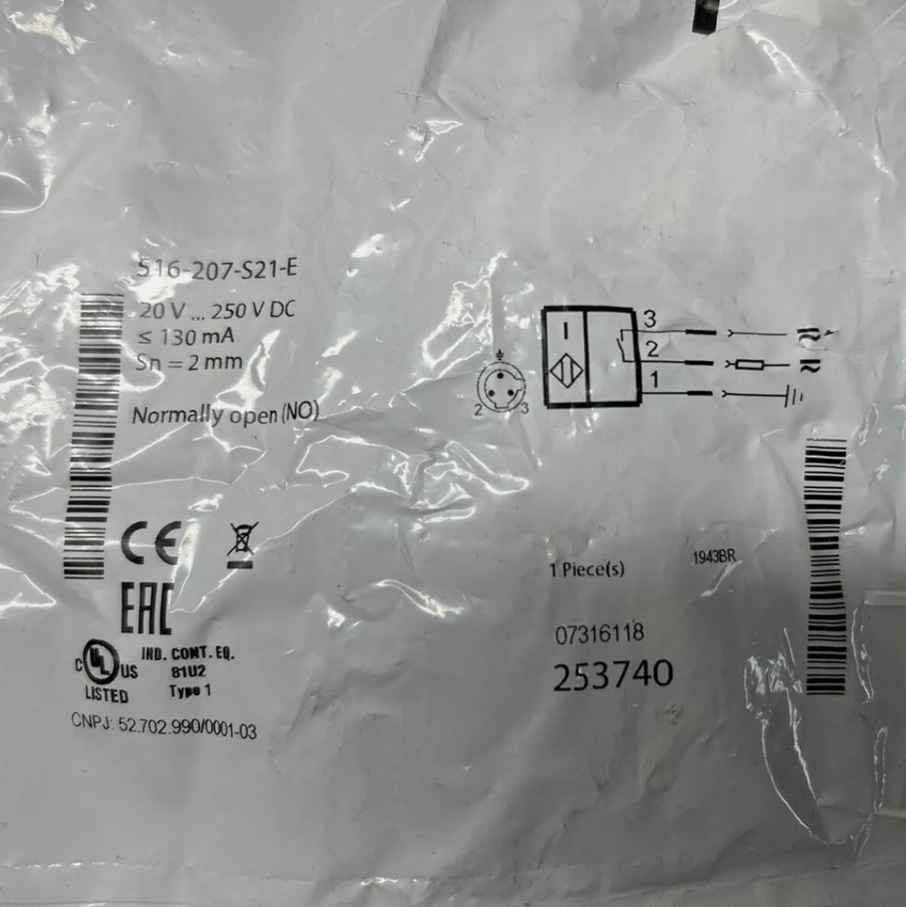 For BES 516-207-S21-E Proximity Switch Sensor Replacement AMK