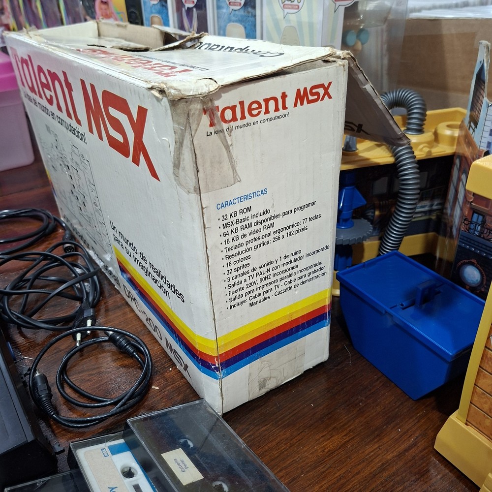 Talent Personal computer MSX DPC-200 AS-IS W/ BOX