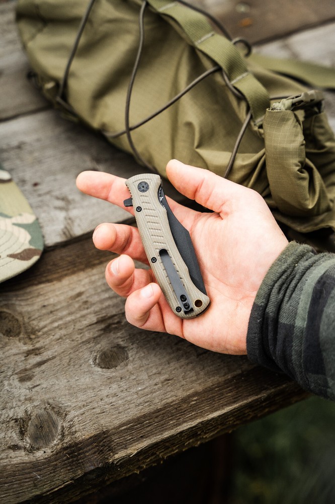 Boker Plus Micro Tracker Folder Pocket Knife 3.12" Blade 154CM EDC ✔️ 01BP0002