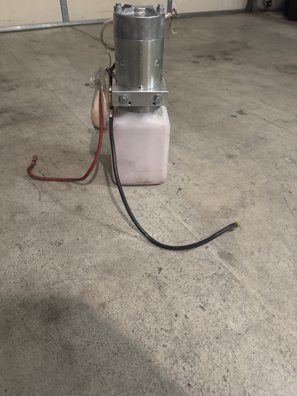 Bucher Hydraulics DC Power Unit 12 Volt Motor AMJ 4853 Part No. 50020500811120