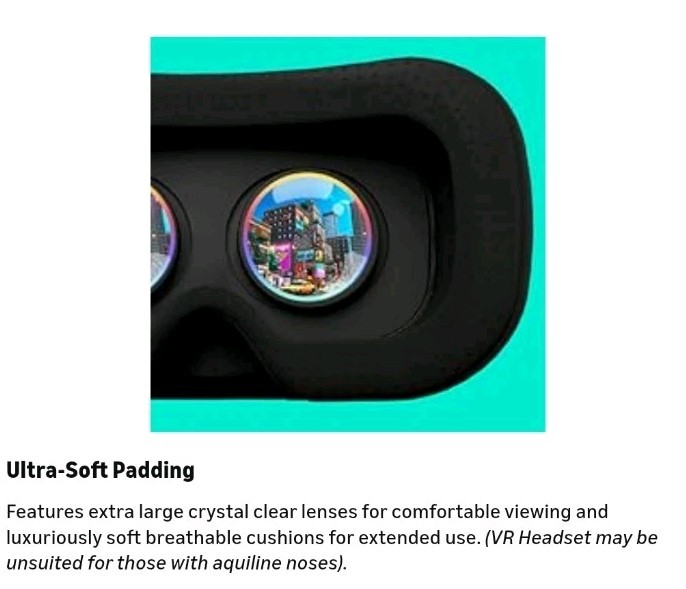 🎮 ⭐ Orzly VR Headset for Nintendo Switch & OLED – Adjustable Lens Black