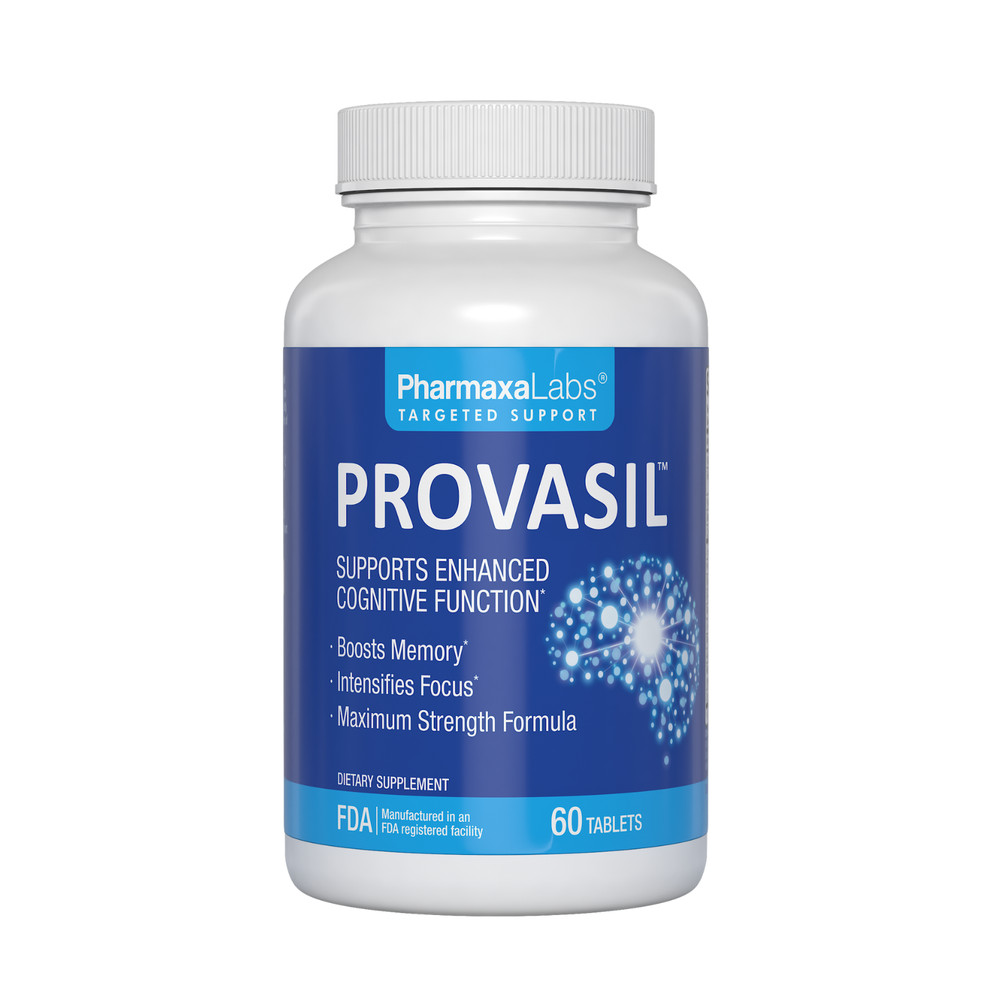 Provasil Cognitive Enhancer | Boost Focus, Memory & Mental Clarity 60 Tablets
