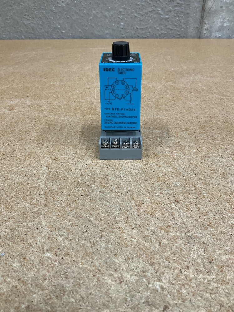 IDEC RTE-P1AD24 ELECTRONIC TIMER V24DC/AC