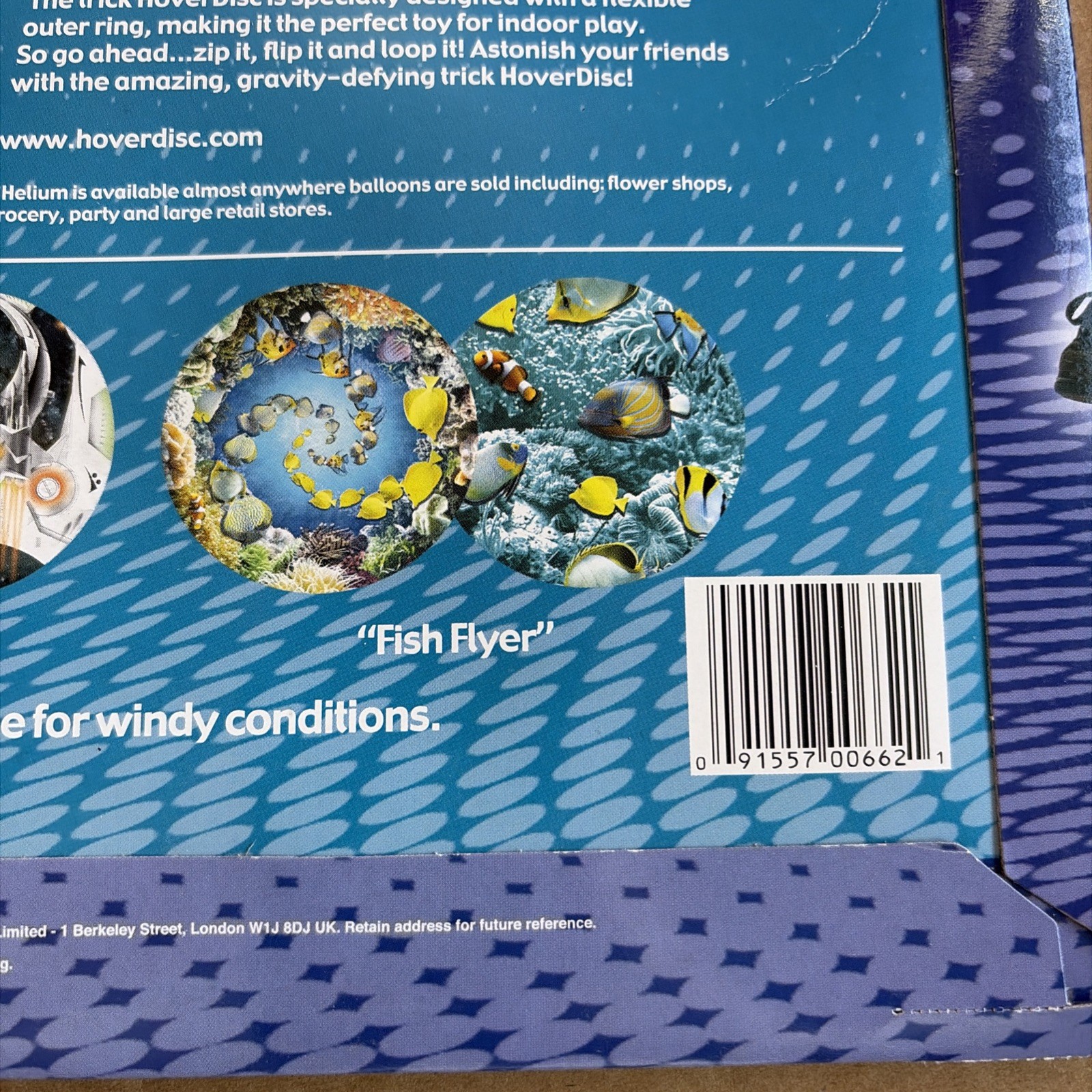 Trick Hover Disc 2004 Spinner New in Package 26" Wide Inflatable