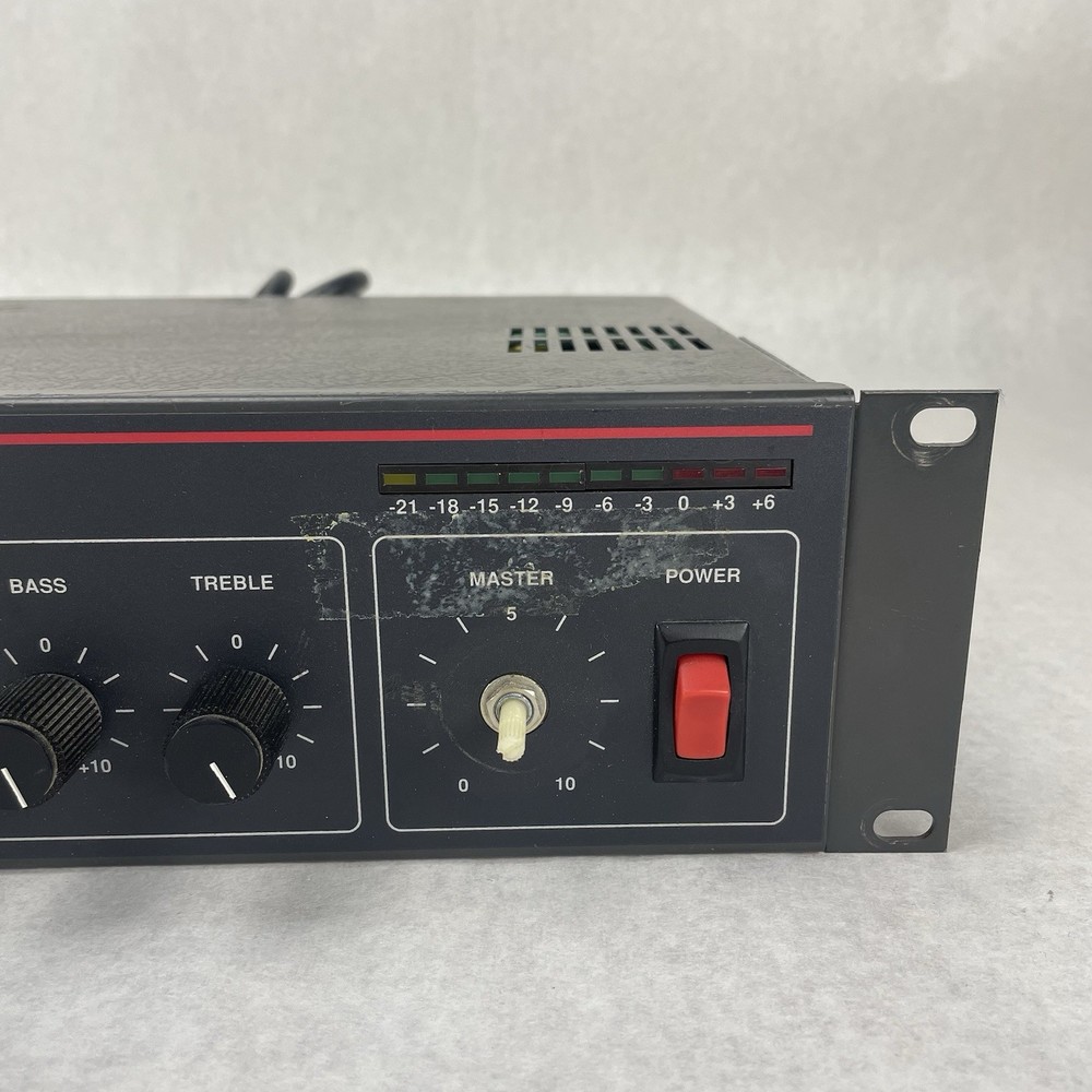 Dukane 2A96 8-Channel Mixer Missing Knob