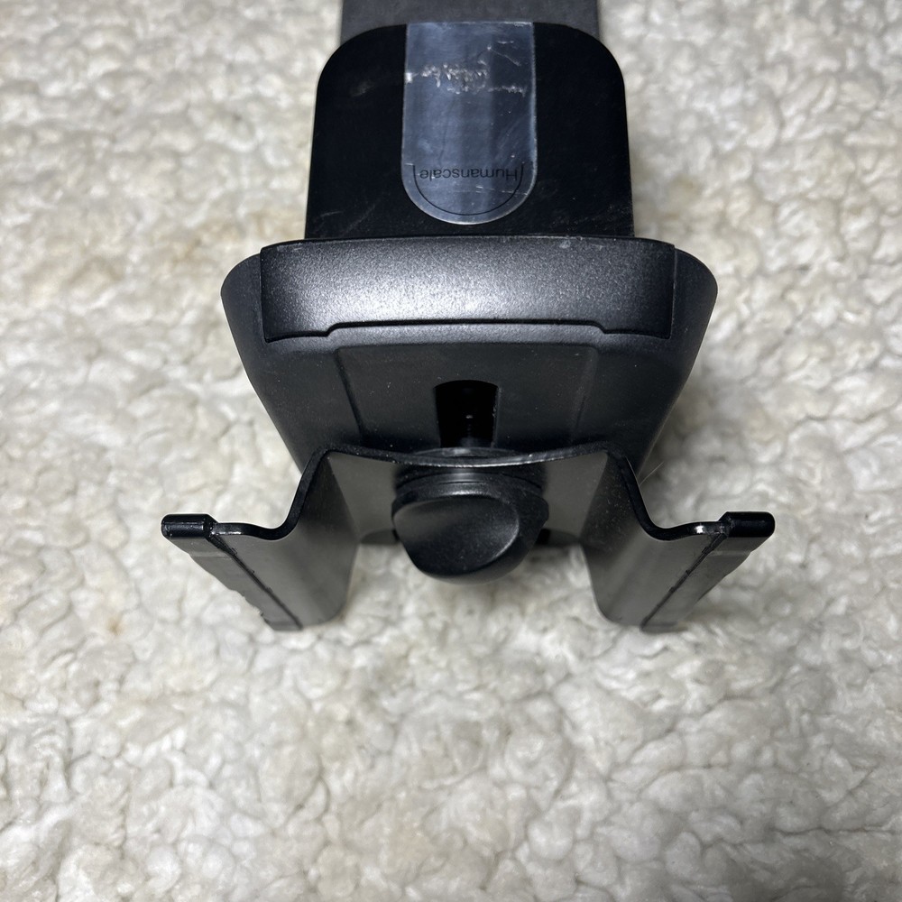 Humanscale CPU Holder - CPU600 Adjustable Under-desk Chrome & Black Finish USED