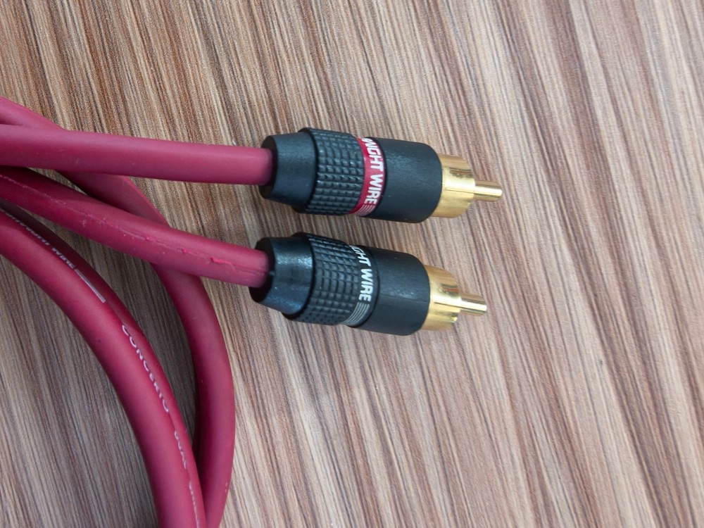 Straight Wire Concerto RCA interconnect cable 1m superb condition