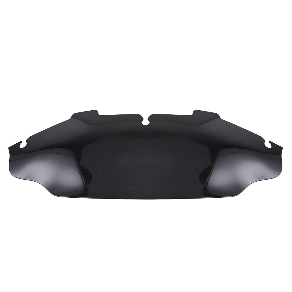 For Harley Touring Glide FLHT FLHTC Batwing Black 6" Wave Windshield Windscreen