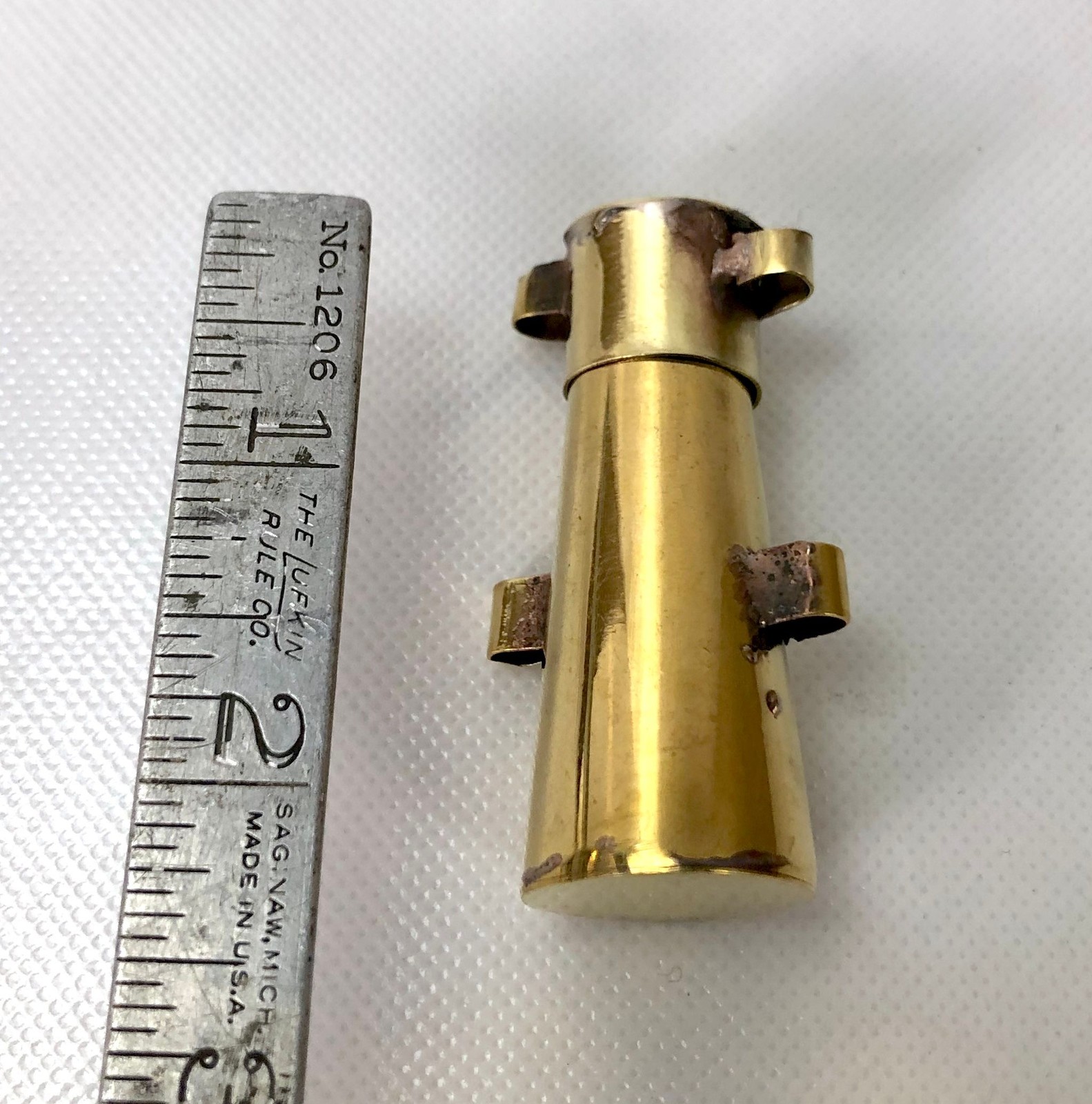 Brass Matchlock Chargers - Brass "Apostles" - 1 pair