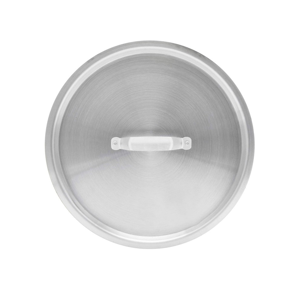 Stock Pot Lid, 80 Quart, Silver