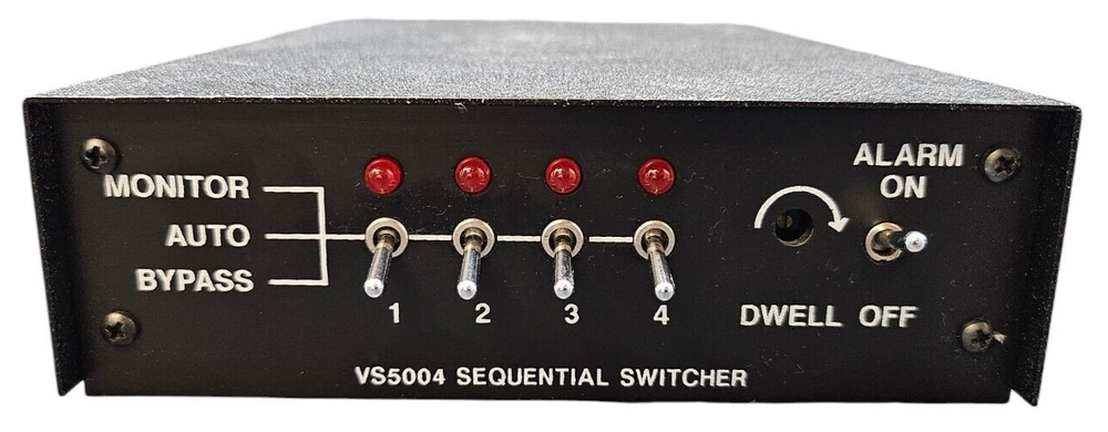 Pelco VS5004 Video Sequential Switcher with Power Supply