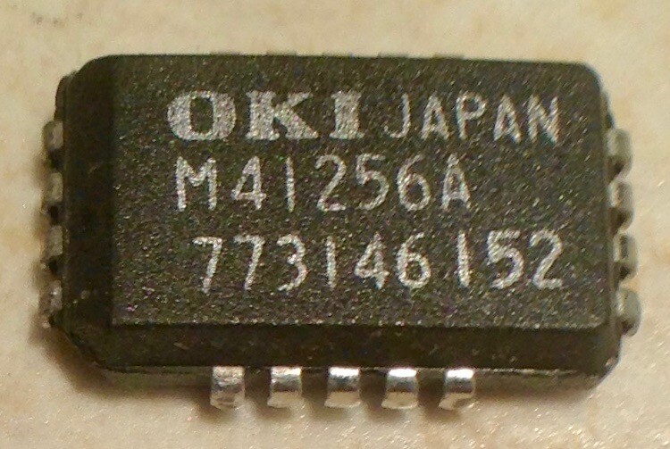 Okidata M41256A 41256 256K Dynamic RAM