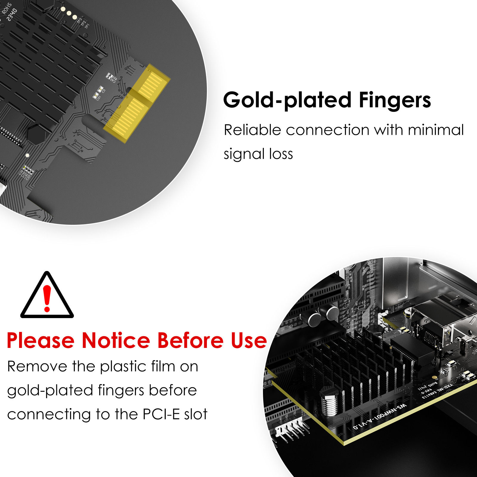 1Gb/2.5Gb/5Gb/10Gb Base-T PCI-e Network Card PCI Express Ethernet Adapter